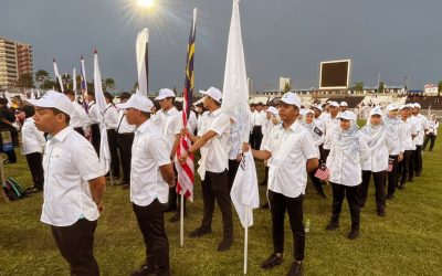 PERBARISAN KONTIGEN LEMBAGA SUMBER AIR TERENGGANU SEMPENA SAMBUTAN HARI KEBANGSAAN MALAYSIA 2023