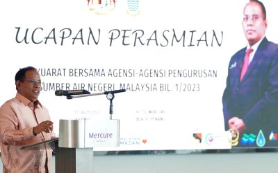 MESYUARAT BERSAMA AGENSI-AGENSI PENGURUSAN SUMBER AIR NEGERI DI MALAYSIA 17-18 OGOS 2023
